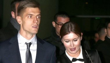 Krzysztof Piątek z ukochaną na Tygodniu Mody w Mediolanie. Stylowa para?