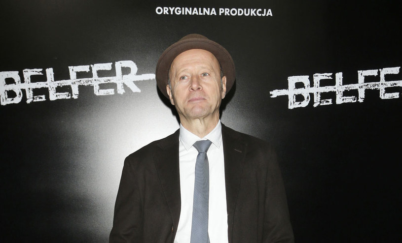 Krzysztof Pieczyński na premierze serialu "Belfer" /AKPA