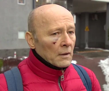 Krzysztof Pieczyński pobity w centrum Warszawy