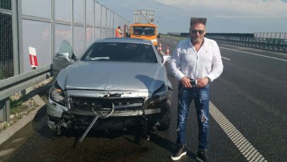 Krzysztof Rutkowski miał kolizję. Nie dotarł na konferencję