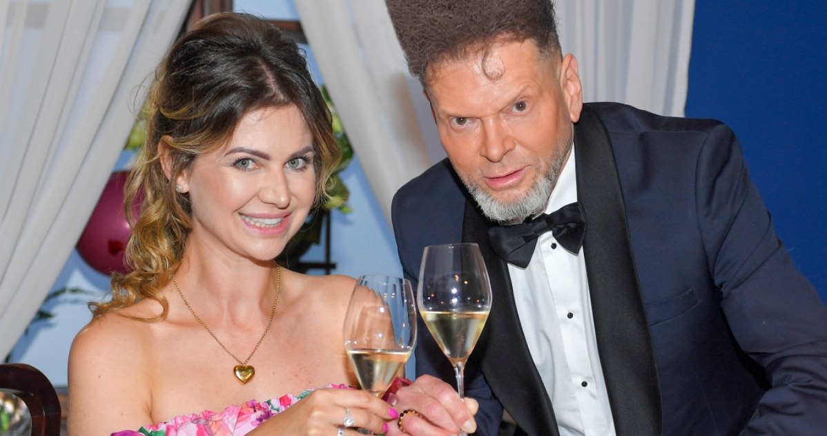 Krzysztof Rutkowski z żoną /AKPA