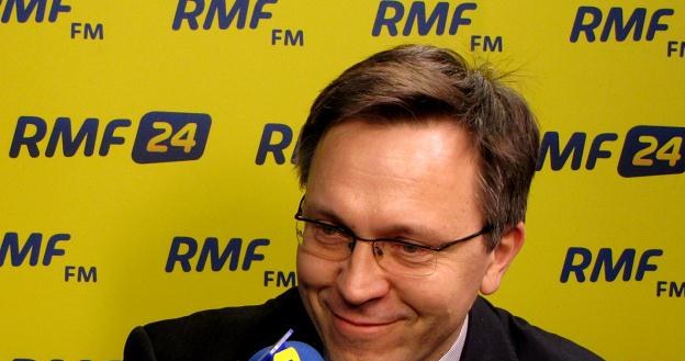 Krzysztof Rybiński, rektor Wyższej Szkoły Ekonomiczno-Informatycznej w Warszawie /RMF