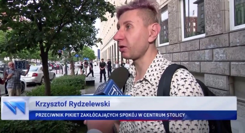 Krzysztof Rydzelewski okazał się doświadczonym aktorem /wiadomosci.tvp.pl/ /materiał zewnętrzny