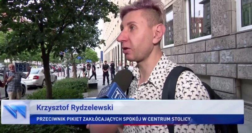 Krzysztof Rydzelewski okazał się doświadczonym aktorem /wiadomosci.tvp.pl/ /materiał zewnętrzny