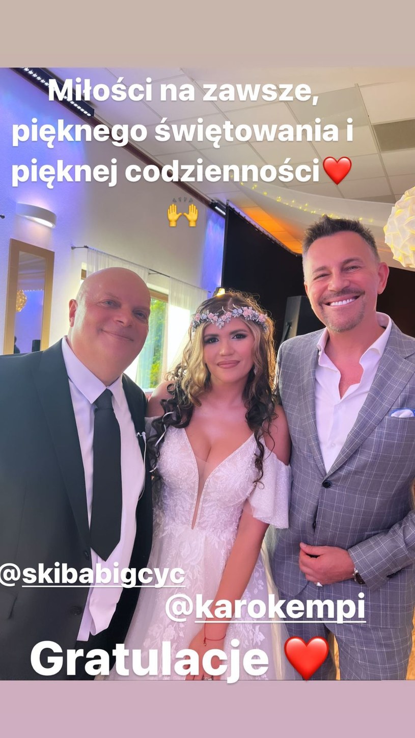 Krzysztof Skiba wziął ślub. Są zdjęcia z ceremonii /@krzysztof_ibisz_official /Instagram