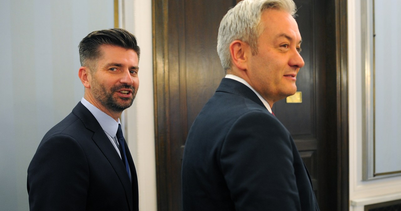 Krzysztof Śmiszek i Robert Biedroń /Agencja FORUM