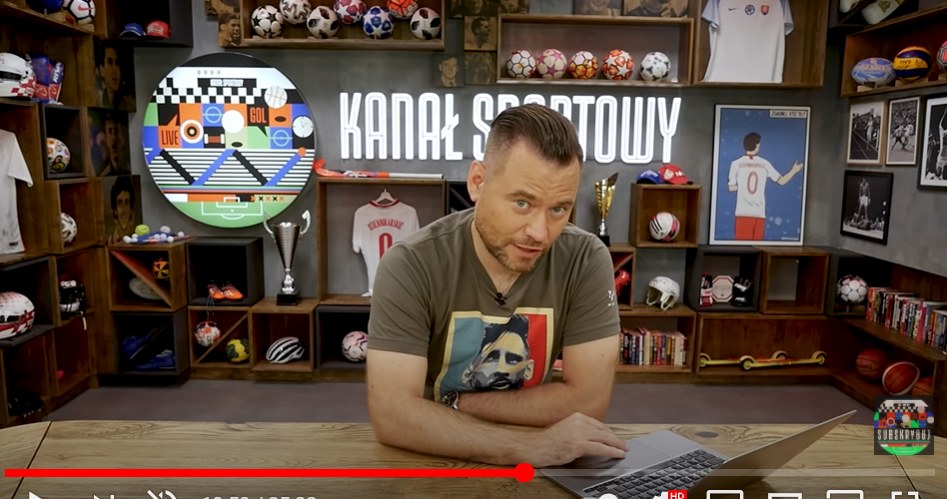 Krzysztof Stanowski jest jednym z twórców "Kanału Sportowego" /YouTube.com /