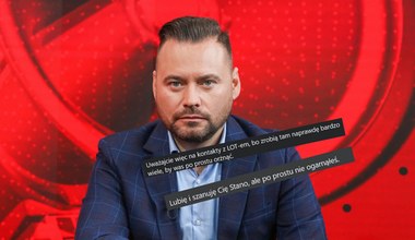 Krzysztof Stanowski wściekł się na LOT i rozpętał aferę na pół Polski. Internauci zarzucili mu... niewiedzę!