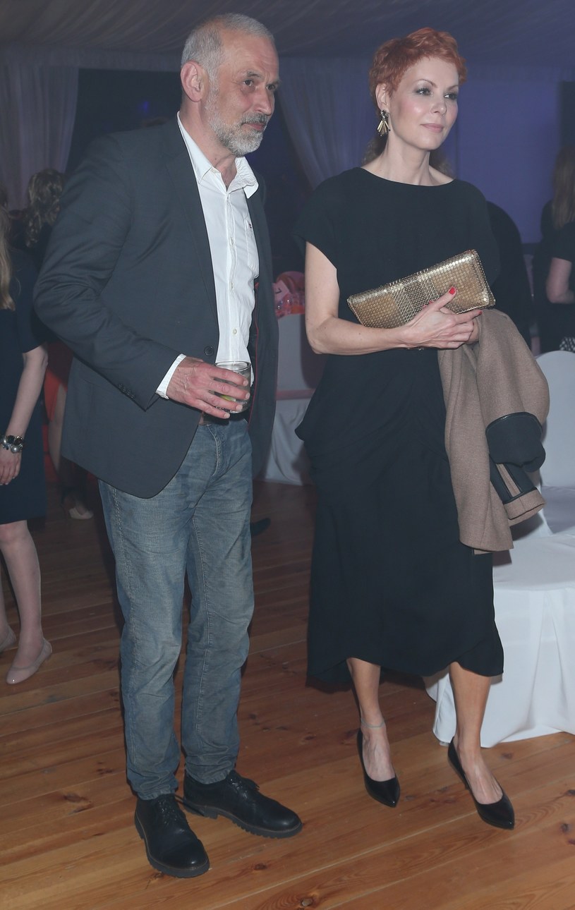 Krzysztof Stelmaszyk i Agnieszka Glińska, 2015 rok /Paweł Wrzecion /MWMedia