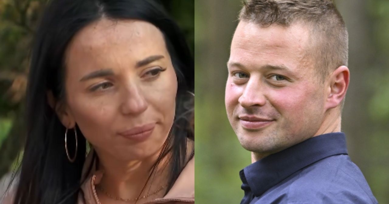 Krzysztof z "Rolnik szuka żony" i jego kandydatka Agnieszka /Piotr Matey/TVP /materiały prasowe
