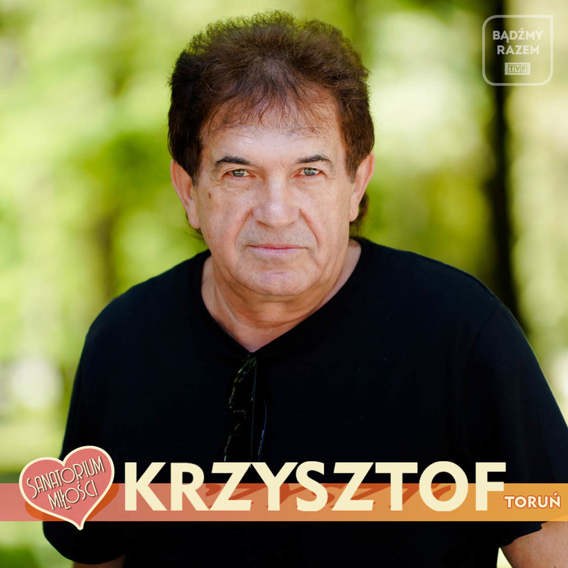 Krzysztof z "Sanatorium miłości 5" (fot. z oficjalnego profilu programu TVP na Facebooku) /materiały prasowe