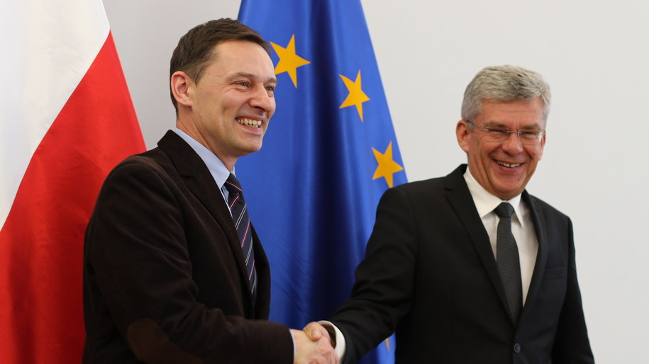 Krzysztof Ziemiec i Stanisław Karczewski /Michał Dukaczewski /RMF FM