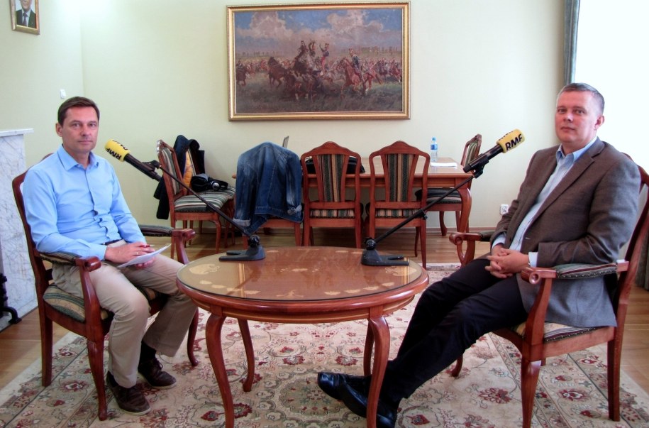 Krzysztof Ziemiec i Tomasz Siemoniak /Kamil Młodawski /RMF FM