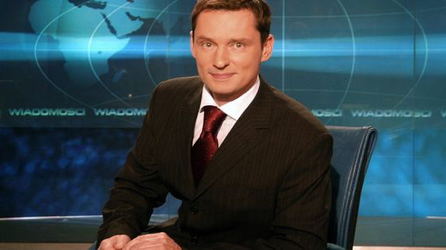 Krzysztof Ziemiec - jeden z prowadzących "Wiadomości" /materiały prasowe