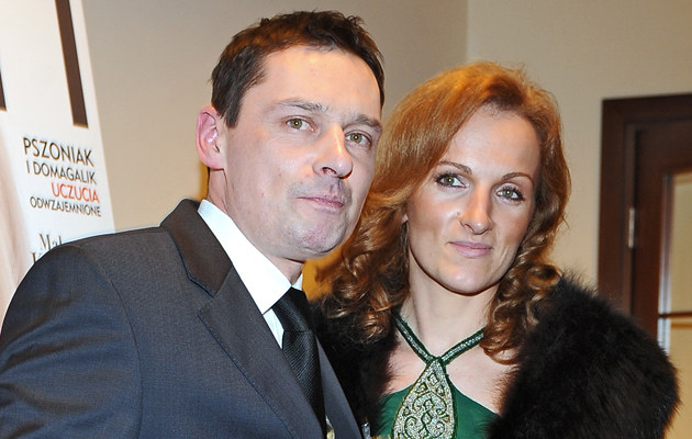 Krzysztof Ziemiec z żoną, fot.Andras Szilagyi &nbsp; /MWMedia