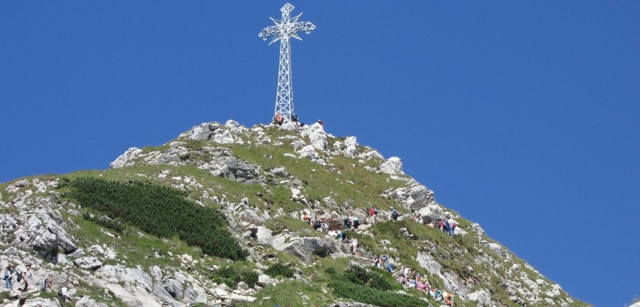 Krzyż na Giewoncie /Maciej Pałahicki /RMF FM