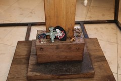 Krzyż w kaplicy w Pałacu Prezydenckim