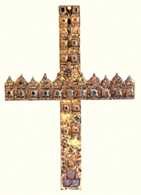 Krzyż z diademów, 2 ćw. XIII w. /Encyklopedia Internautica