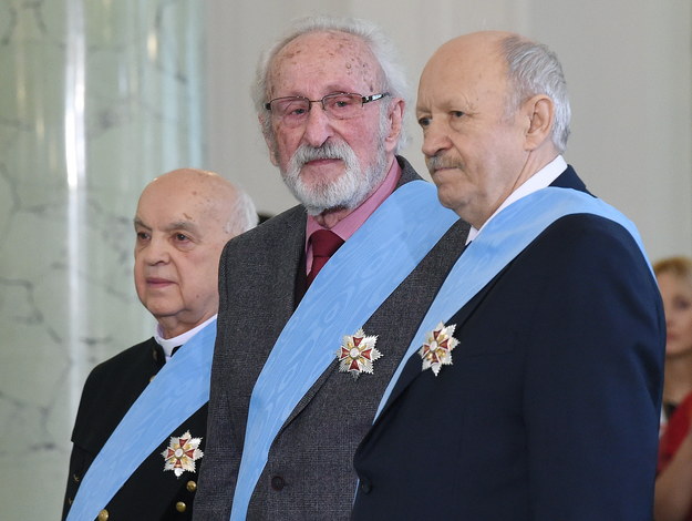 Ks. Bernard Czernecki, Franciszek Pieczka, Andrzej Pityński /Radek Pietruszka /PAP
