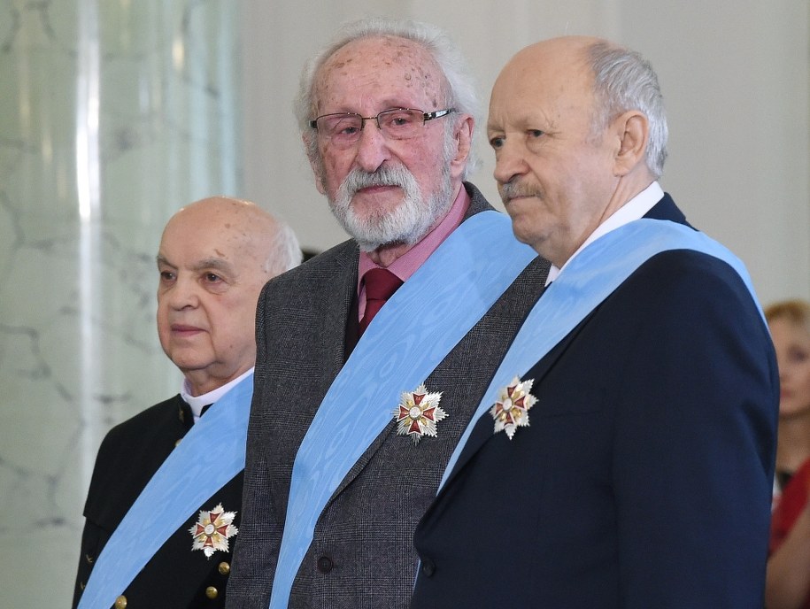 Ks. Bernard Czernecki, Franciszek Pieczka, Andrzej Pityński /Radek Pietruszka /PAP