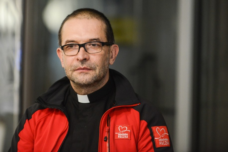 Ks. Jacek Stryczek / 	Jakub Kamiński    /PAP