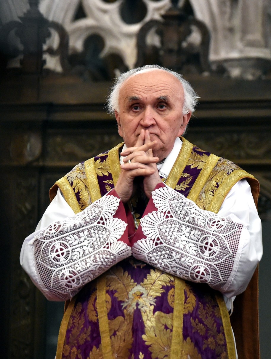 Ks. Janusz Bielański na zdj. z 2017 roku / 	Jacek Bednarczyk    /PAP