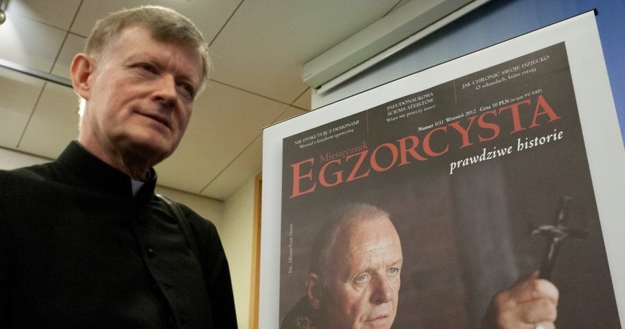 Ksiądz Andrzej Grefkowicz - zawodowy egzorcysta /East News