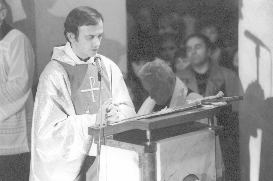 Ksiądz Jerzy Popiełuszko. Zdjęcie archiwalne /Wojciech Kryński    /PAP