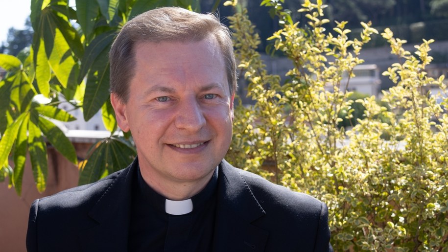 Ksiądz Paweł Rytel-Andrianik /Jakub Rutka /RMF FM