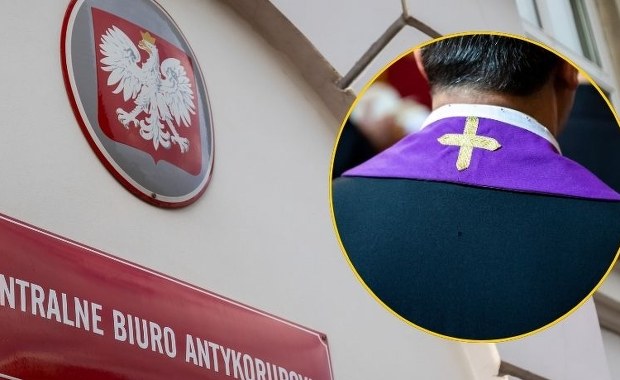 Ksiądz wśród zatrzymanych przez CBA. Trafił do aresztu