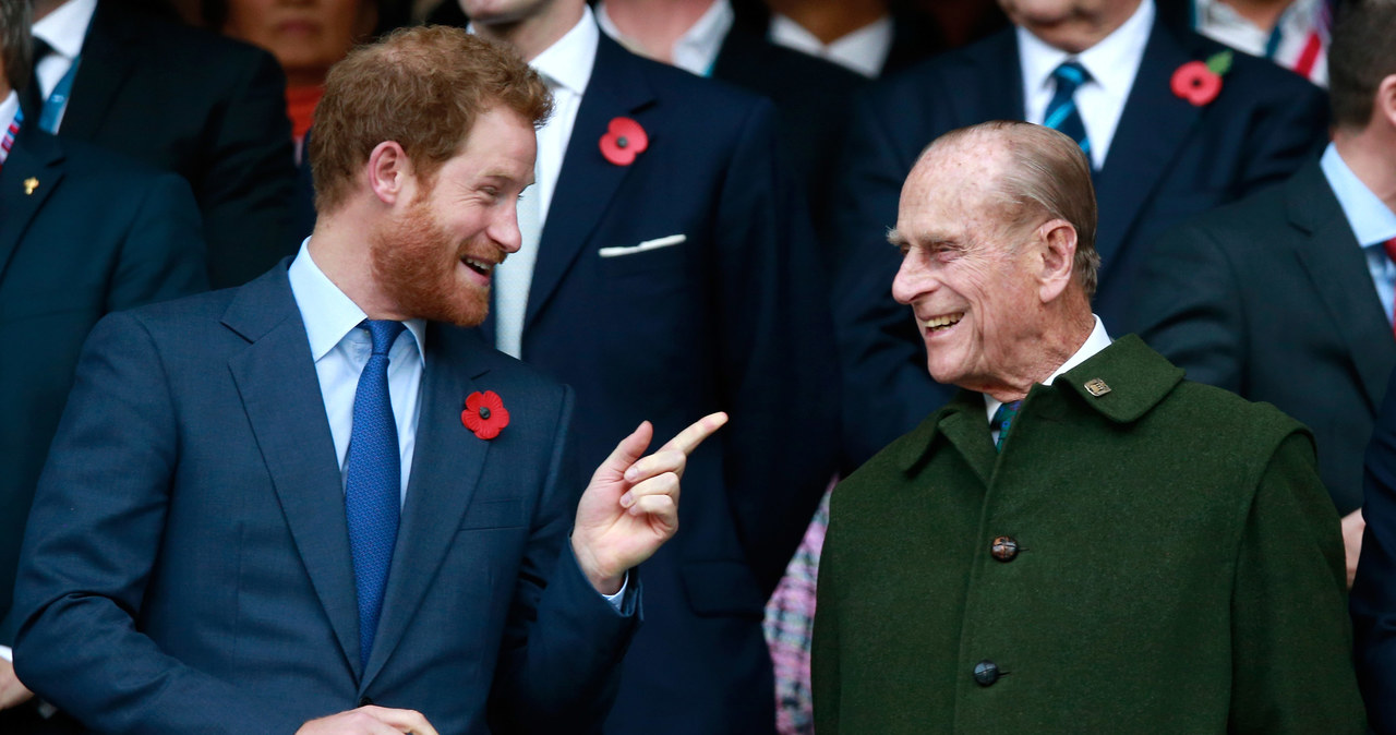 Książę Filip i książę Harry zawsze mieli ze sobą bardzo dobry kontakt /Phil Walter /Getty Images