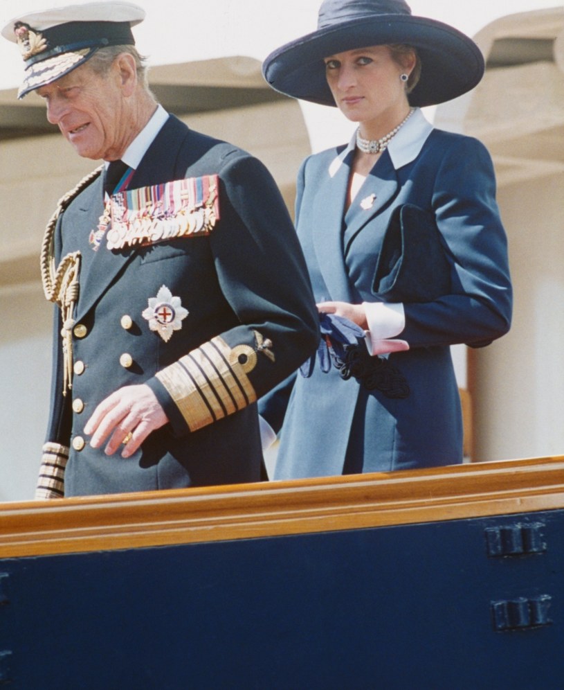 Książę Filip i księżna Diana /Princess Diana Archive  /Getty Images