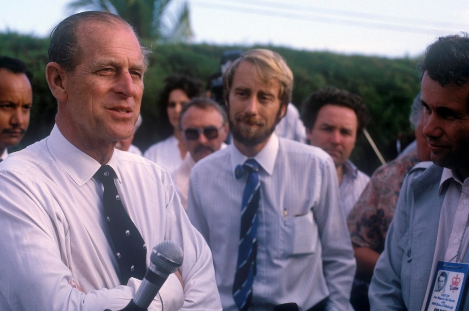 Książę Filip na zdjęciu z lutego 1983 roku /John Shelley Collection /PAP/Photoshot