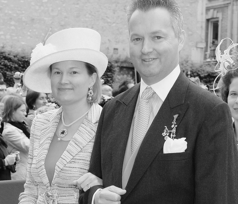 Książę Friedrich z żoną /Getty Images