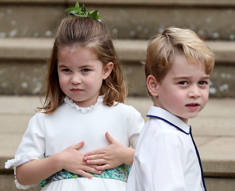 Książę George i księżniczka Charlotta /Tim Rooke/REX/Shutterstock /East News