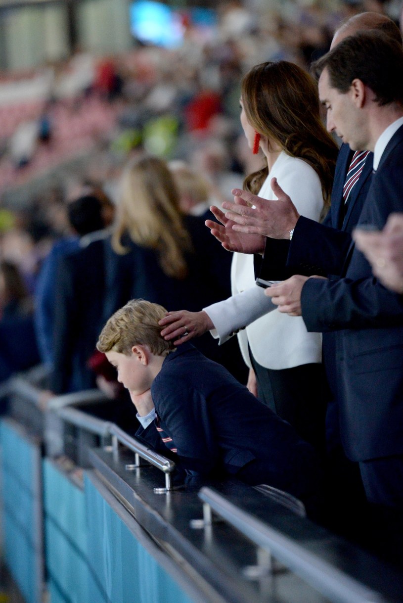 Książę George na finale Euro 2020 /Eamonn McCormack /Getty Images