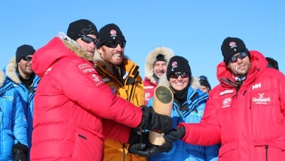 Książę Harry dotarł na biegun