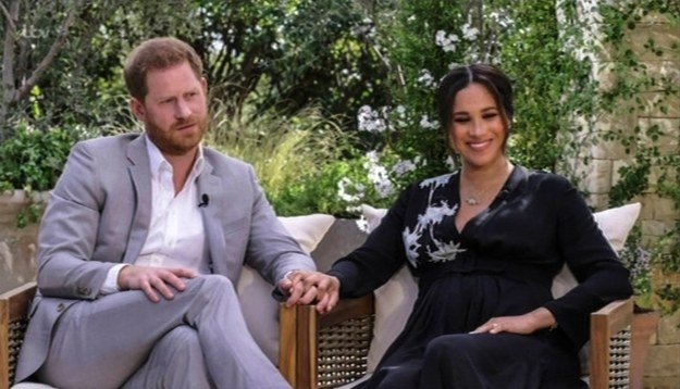 Książę Harry i jego żona Meghan Markle /B4859 / Avalon /PAP/Photoshot