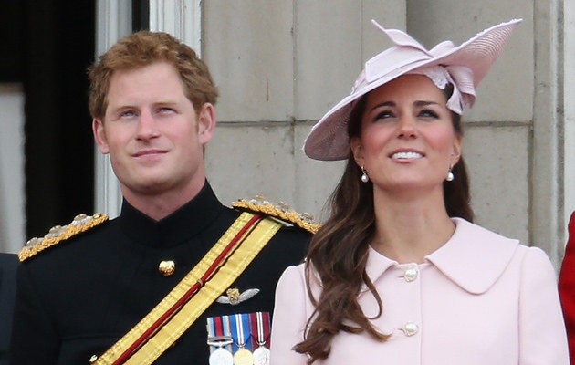 Książę Harry i Kate Middleton /Chris Jackson /Getty Images