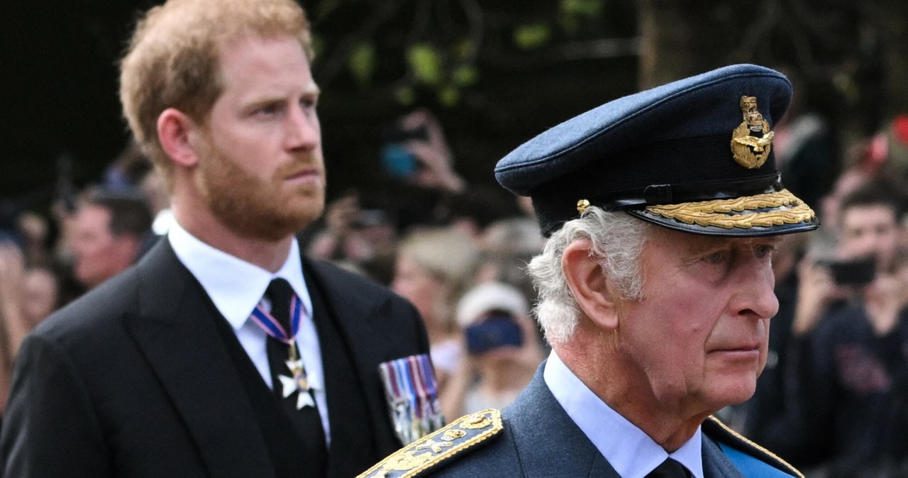 Książę Harry i król Karol III. /LOIC VENANCE/AFP/East News /East News