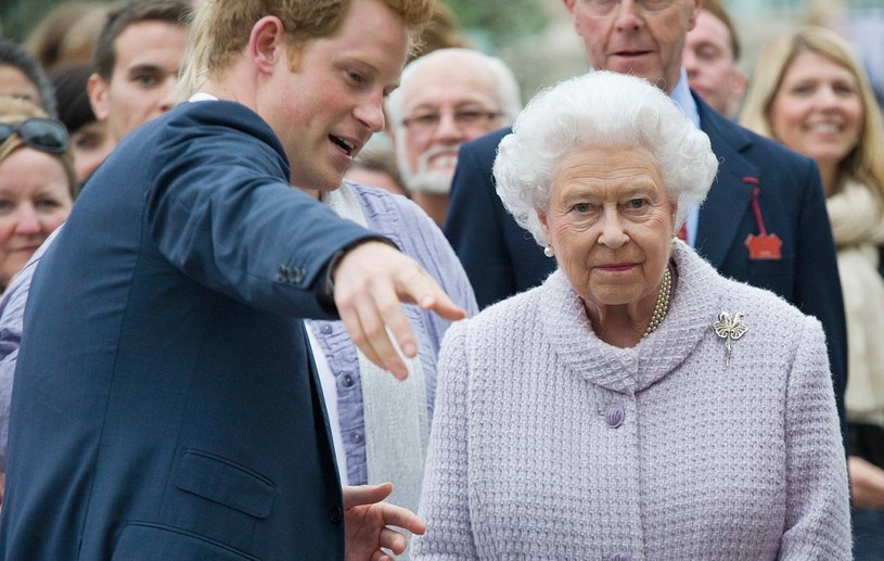Książę Harry i królowa Elżbieta II /WPA Pool /Getty Images