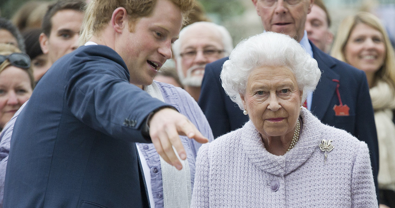 Książę Harry i królowa Elżbieta II /WPA Pool /Getty Images