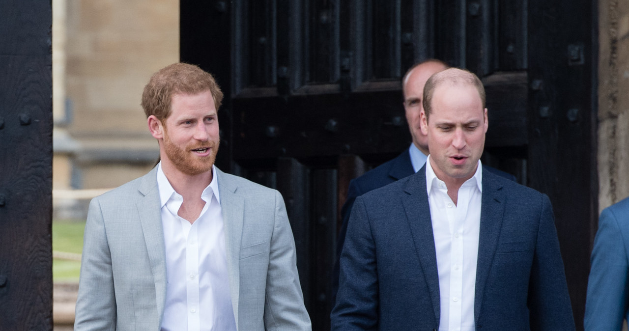 Książę Harry i książę William /Samir Hussein /Getty Images