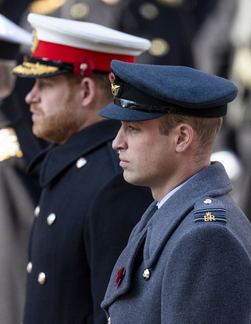 Książę Harry i książę William /Mark Cuthbert /Getty Images