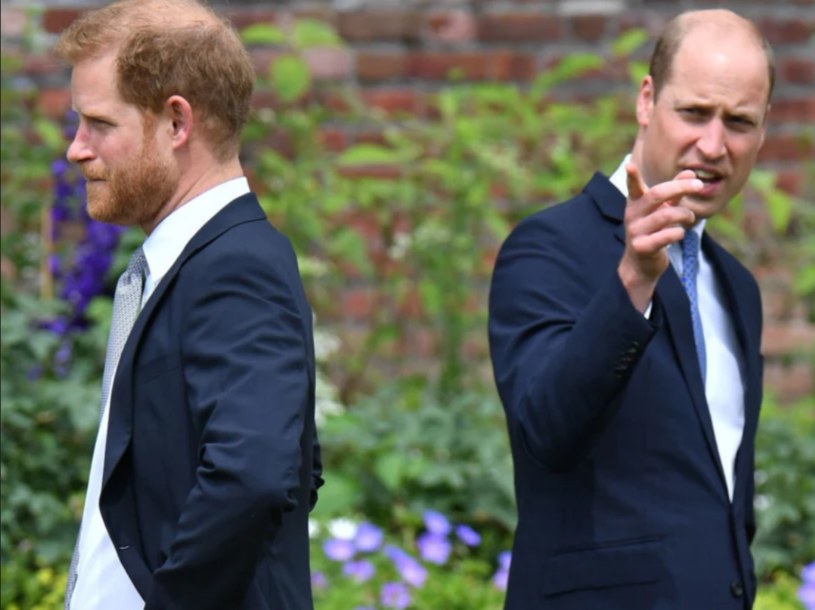 Książę Harry i książę William /Dominik Lipinski /Getty Images