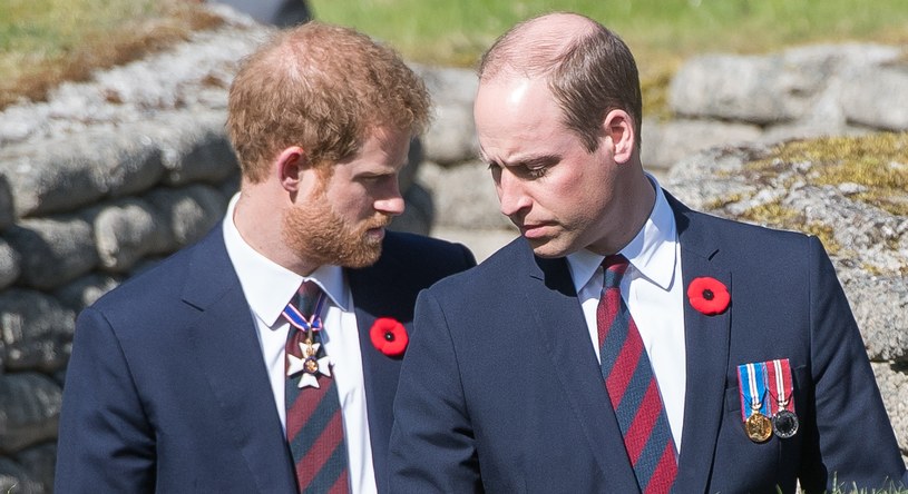 Książę Harry i książę William /Samir Hussein /Getty Images