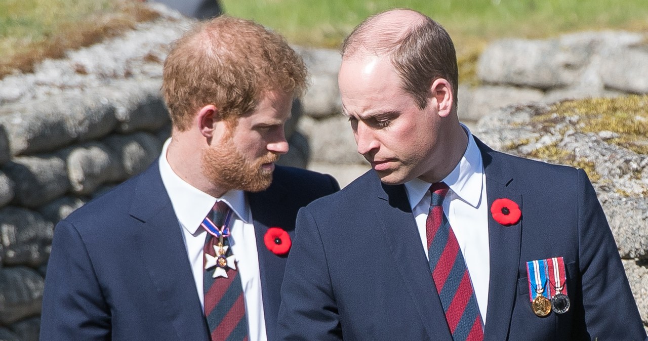 Książę Harry i książę William /Samir Hussein /Getty Images