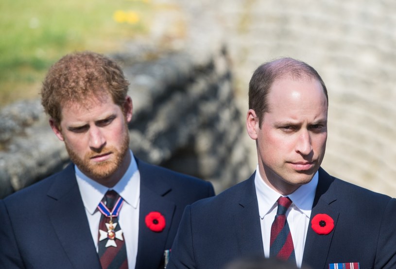 Książę Harry i książę William /Samir Hussein /Getty Images