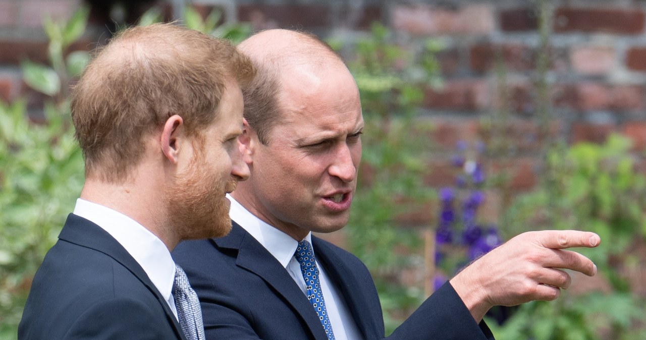 Książę Harry i książę William /Getty Images