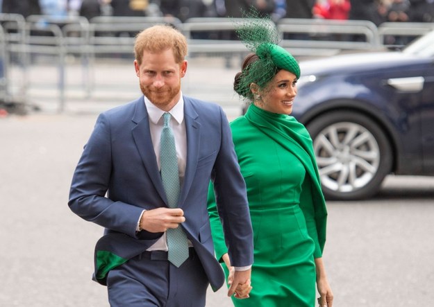 Książę Harry i księżna Meghan na zdjęciu z marca 2020 roku /Anwar Hussein /PAP/EPA